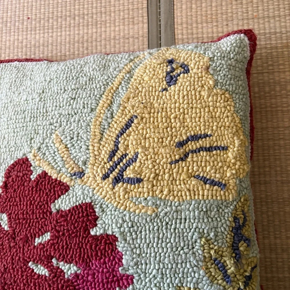 Floral Accent Pillow - Multicolor